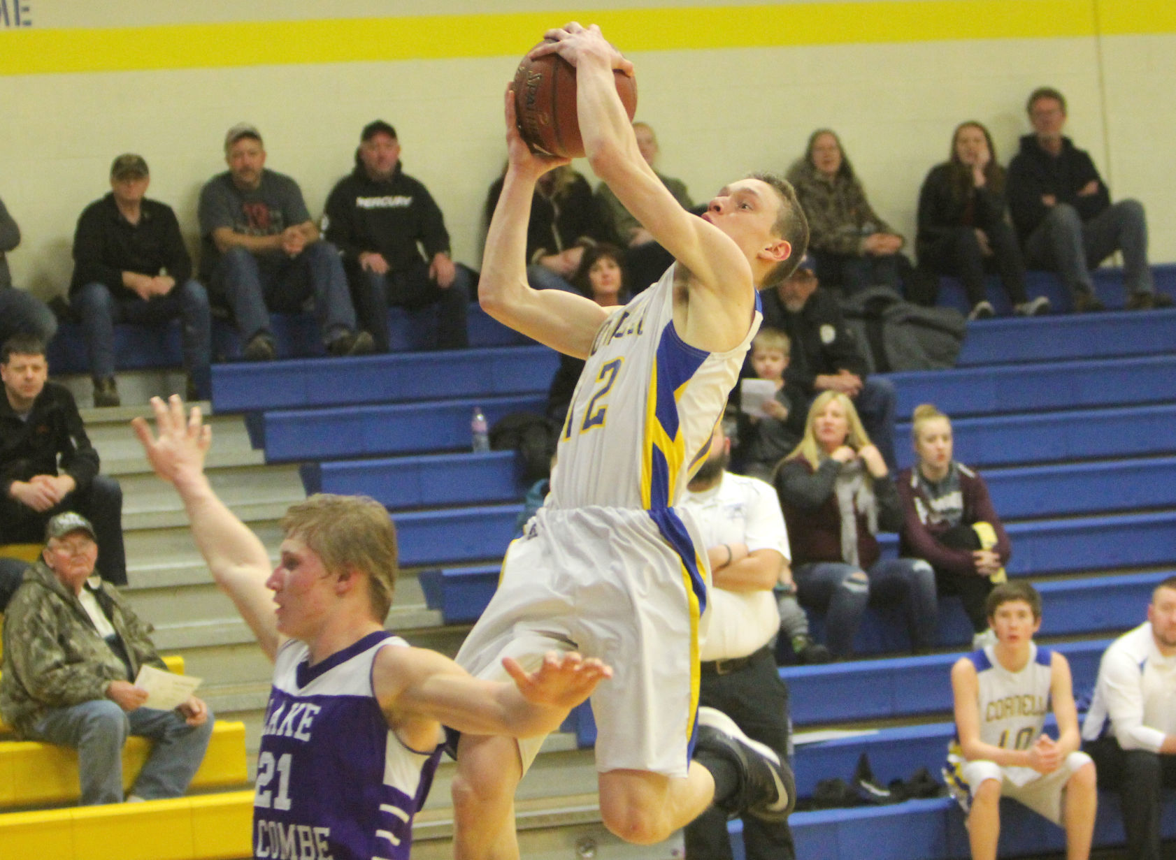 Lake Holcombe at Cornell boys basketball 1-10-19
